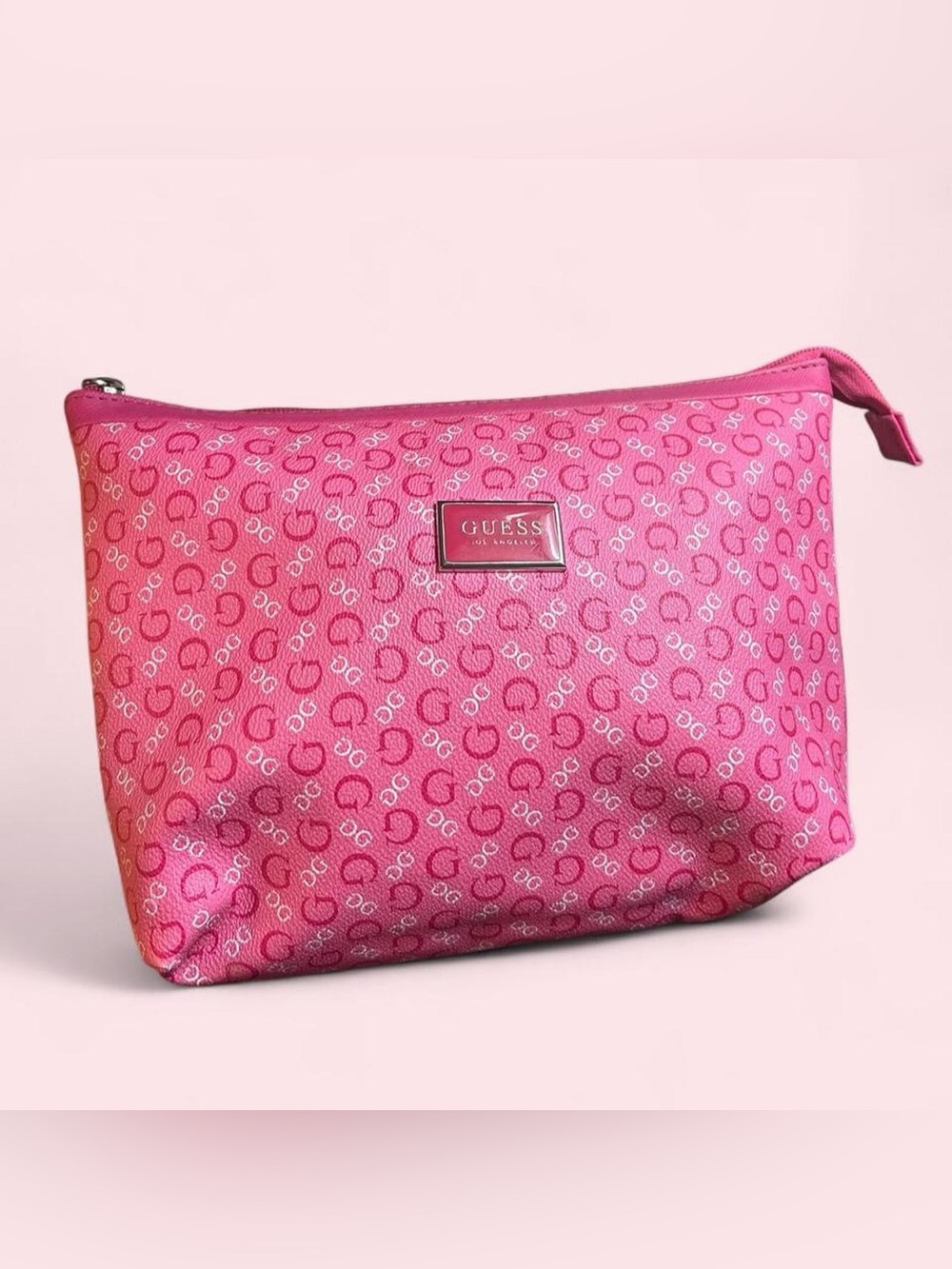 🩷GUESS Pink Signature Cosmetic Pouch🩷